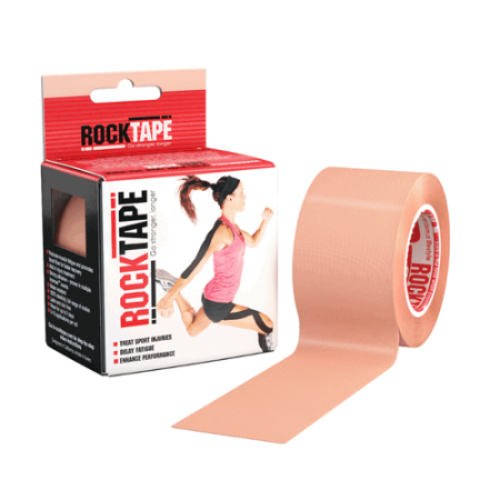 Кинезиотейп лайм-зелёный 5см x 5м, арт. RockTape Classic